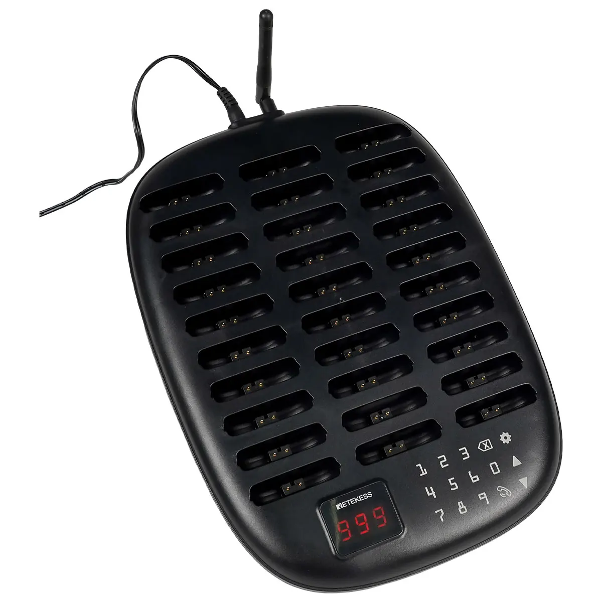 RETEKESS TD175P Drahtloses Restaurant-Rufsystem 30-Kanal Einstellbarer Tastaturmodus Food Truck Café Bar Pager mit Vibrator – Detail 28