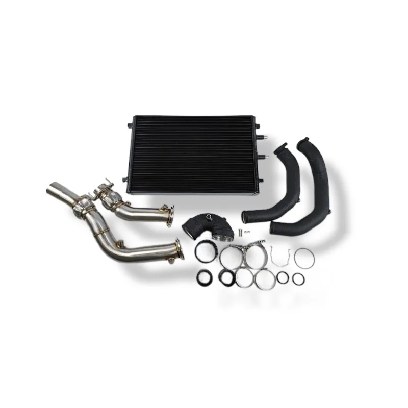 

Performance Radiator Charge Pipe Downpipe Kit For BMW M3 M4 F80 F82