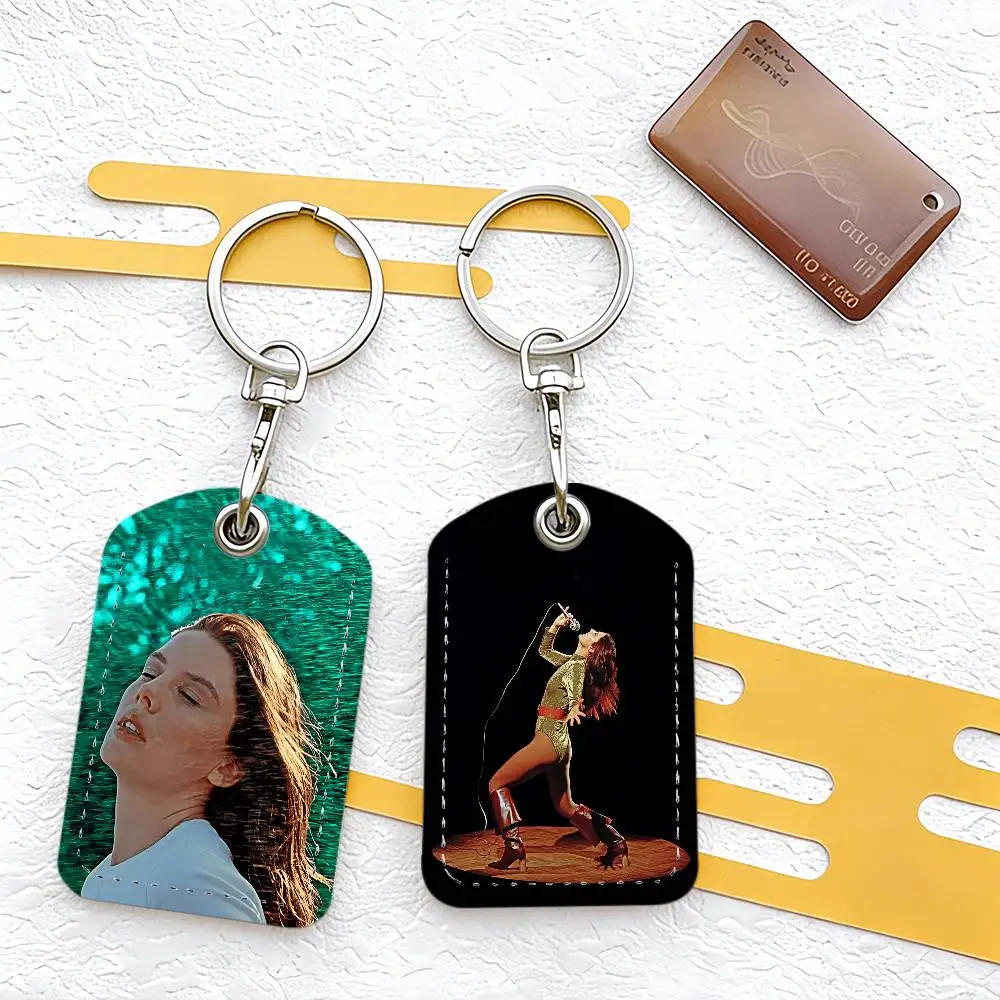 Band  W-Wolf A-Alice Card Holder for Home Use Bank Credit Card Protective Sleeve Student ID Key Chain Cover