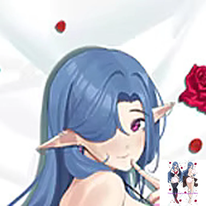 

Dakimakura Anime Pillow Cover Willow Harrin Double Sided Print 2Way Cushion Cover Xmas Gifts