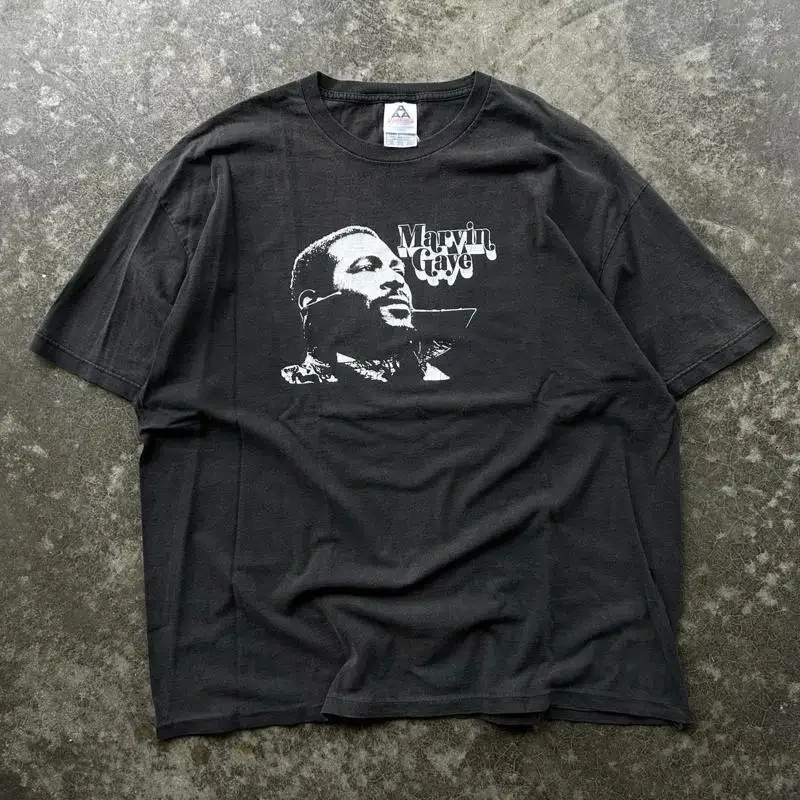 Vintage 90s 2000s Marvin Gaye Album Cover T Shirt