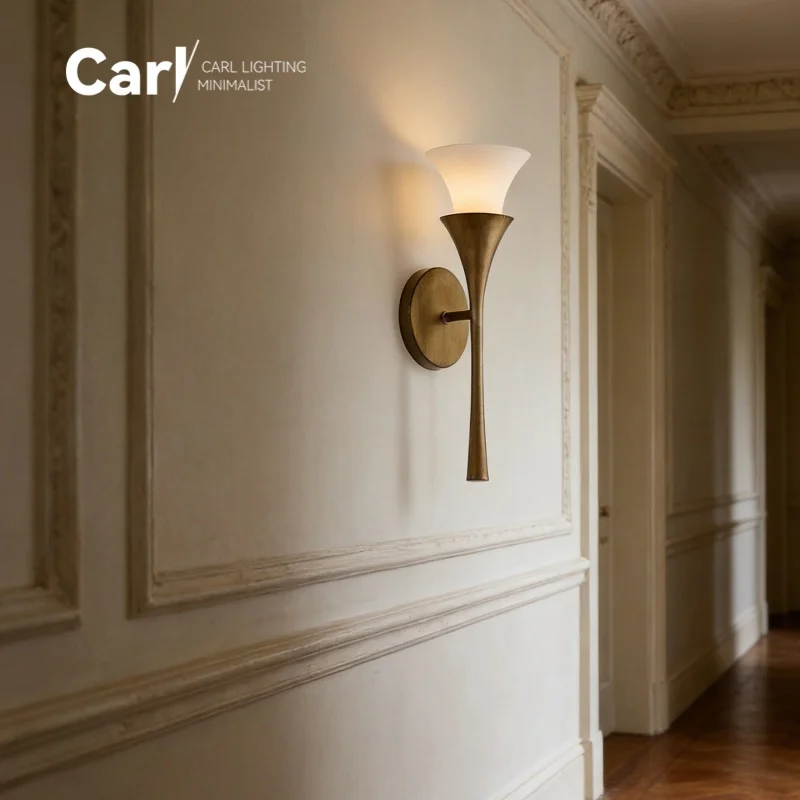 Wall Lamp Lighting Fixture Suitable For Living Room Bedroom Bedside Hallway Staircase American Dining Room Balcony Bathroom
