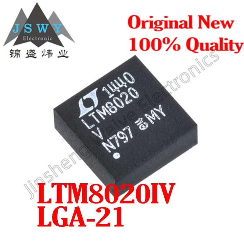

(1/5PCS) LTM8020IV LTM8020V LGA-21 Compact Synchronous Step-Down DC/DC Converters New, Original, In-Stock, Fast Shipping