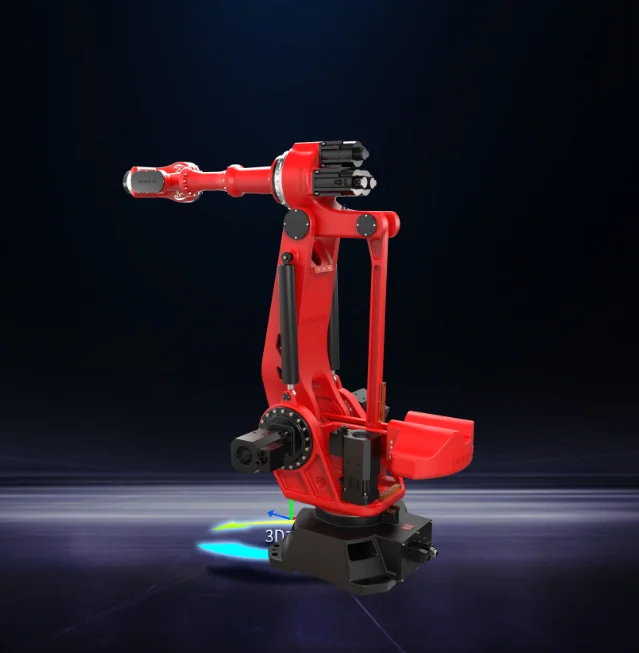 Heavy Robot Arm BRTIRUS3050B Industrial Robot BORUNTE Control Lifting Handling Stacking Loading And Unloading Robot Arm