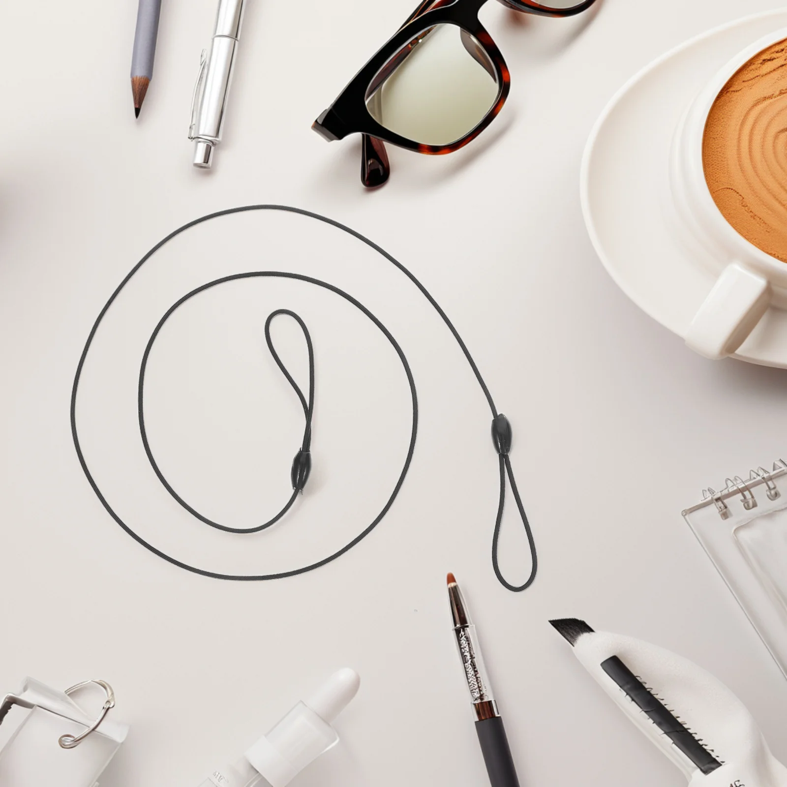 

10Pcs High Elasticity Lanyard for Badges Pens Masks Retractable Clip Tether Stylish Simple Design Daily Use Pen Stylus Holder