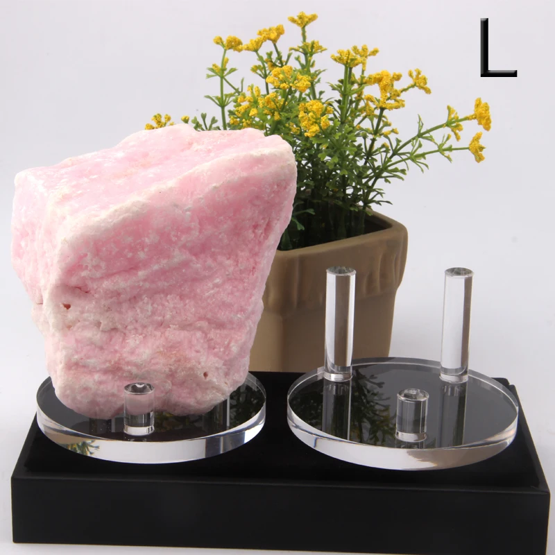 2 PCS New arrival Popular Style 8x8 cm crystal stand acrylic base for minerals stone display rack