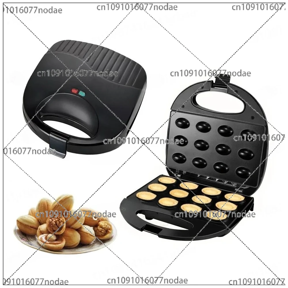 

Mini Electric Nut Frying Pan Cake Breakfast , Household Sandwich Kitchen Baking Machine Walnut Cookie Maker