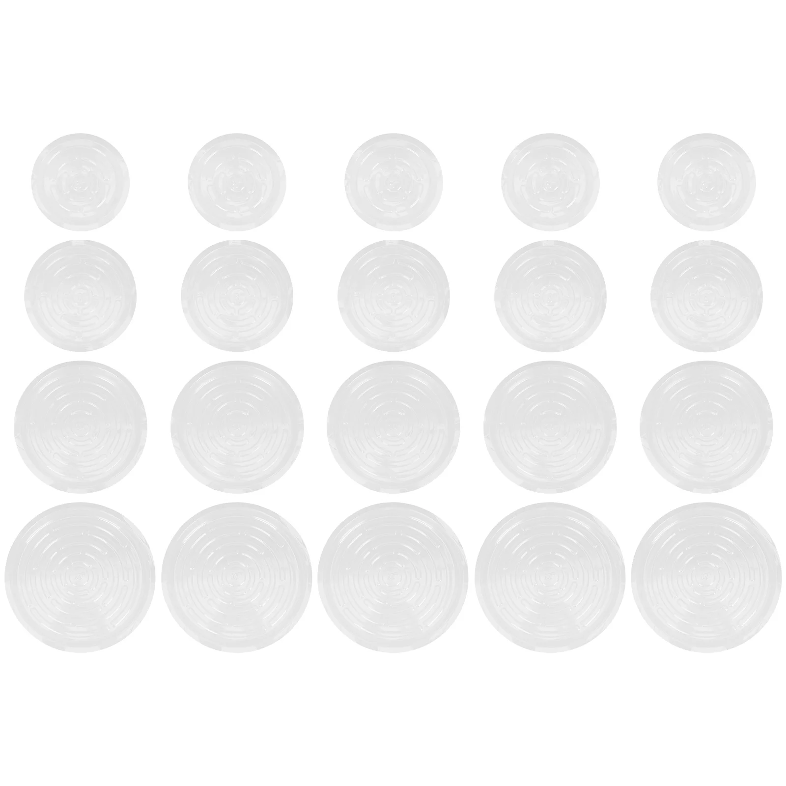 

20 шт., набор подносов для цветочных горшков, пластиковые подставки для цветочных горшков, круглые подносы для воды, садовые принадлежности, нижняя пластина для цветочного горшка, домашнее растение на балконе