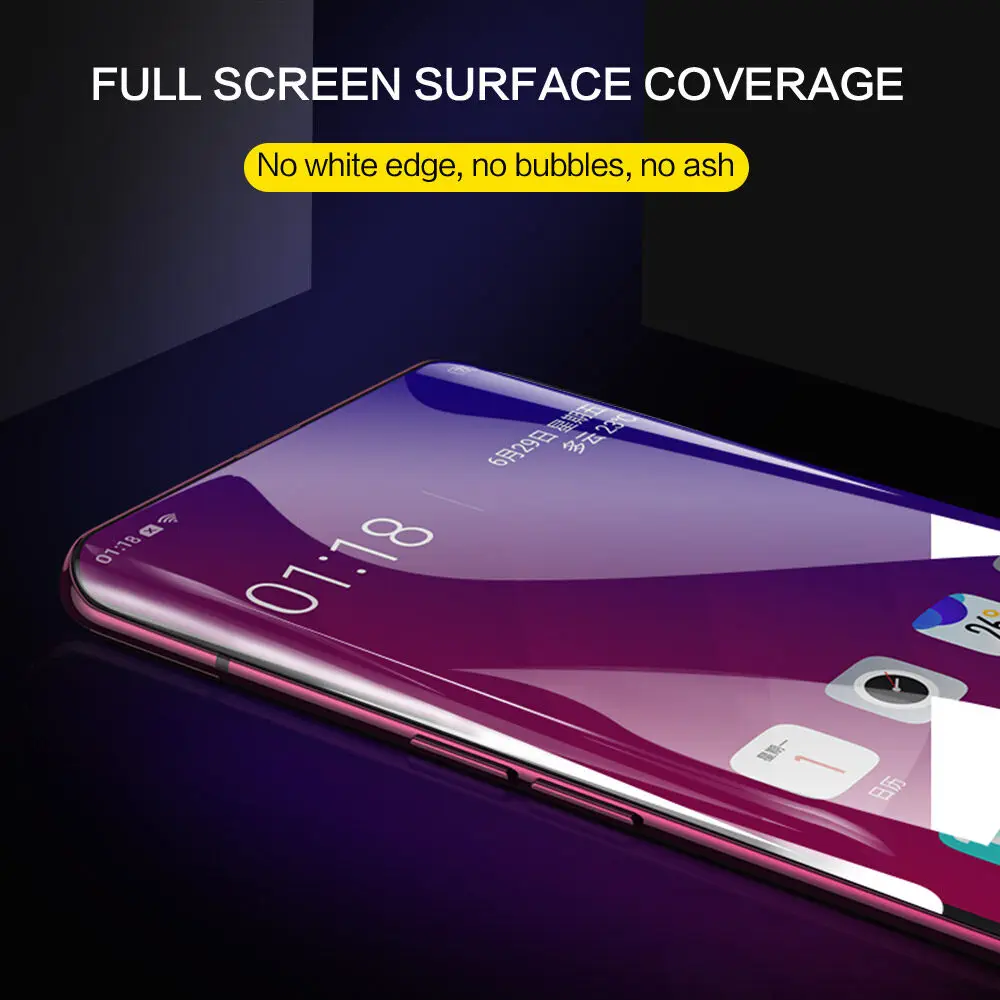 Osłona ekranu SmartDevil do OPPO Realme 11 Pro + 10 Pro Reno 10 Pro Reno6 Pro znajdź X5 przezroczysta folia hydrożelowa pełna osłona miękka folia