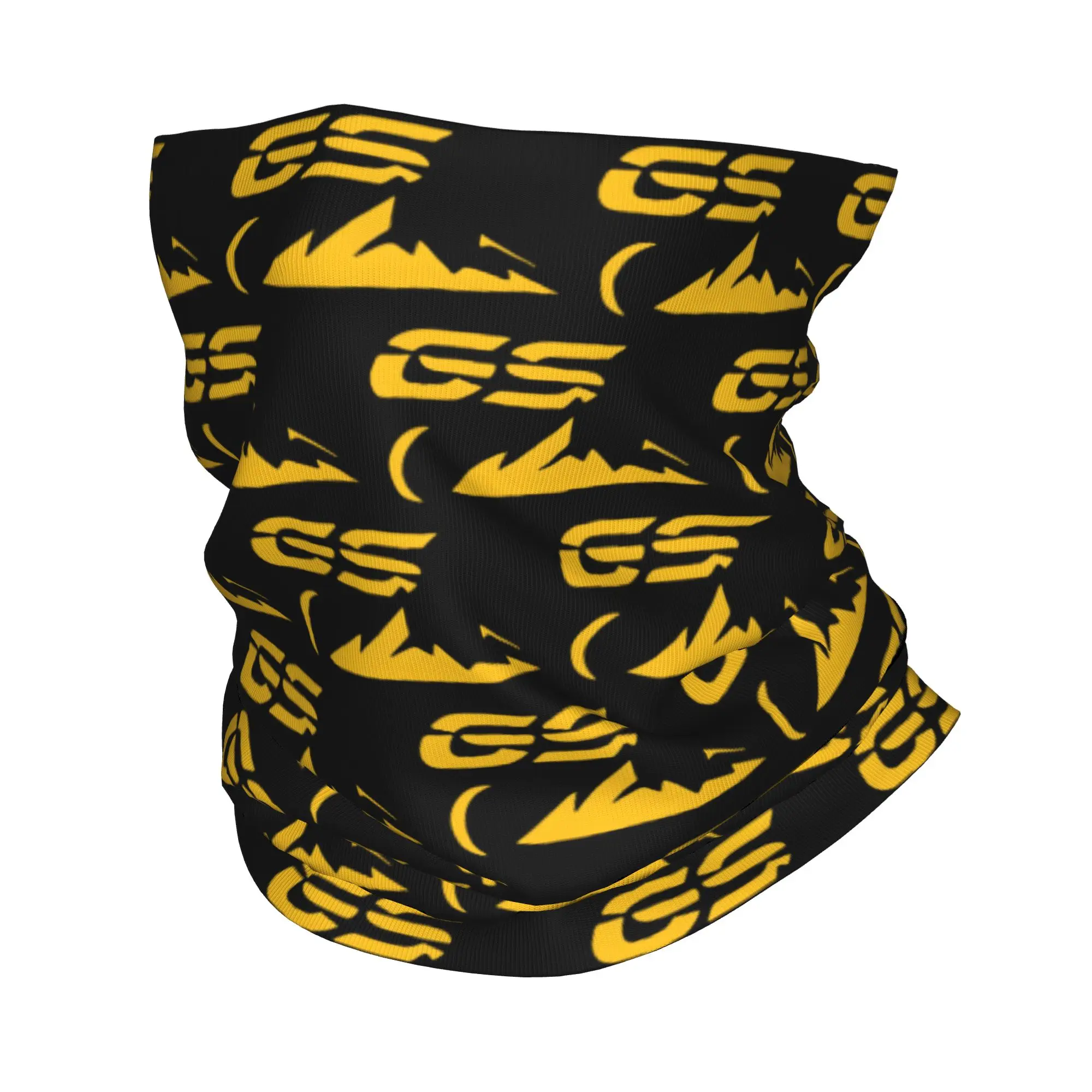 Custom Motorcycle GS Racing Neck Gaiter Men Women UV Protection Winter Classic Bandana Scarf for Hiking