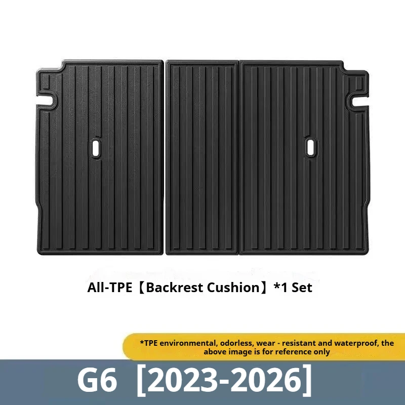 Für Xpeng G6 G7 2023-2026 Spezielle Auto-Kofferraummatte Rutschfest Wasserdicht Langlebig Kofferraum-Unterlage Rückenlehnenpolster – Detail 11