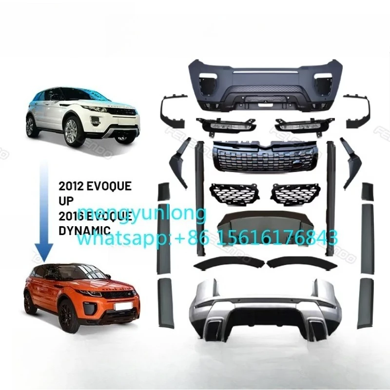 

FELENDO Высококачественные детали кузова автомобиля 2010 Evoque up 2016, Evoque, обновленный комплект с динамической подтяжкой лица