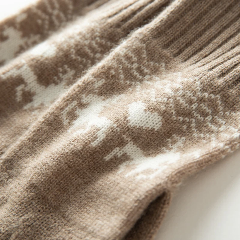 Winter High-Quality Cashmere Touch Screen Gloves Women Soft Warm Stretch Knit Mittens Full Finger Guantes Female Crochet Luvas