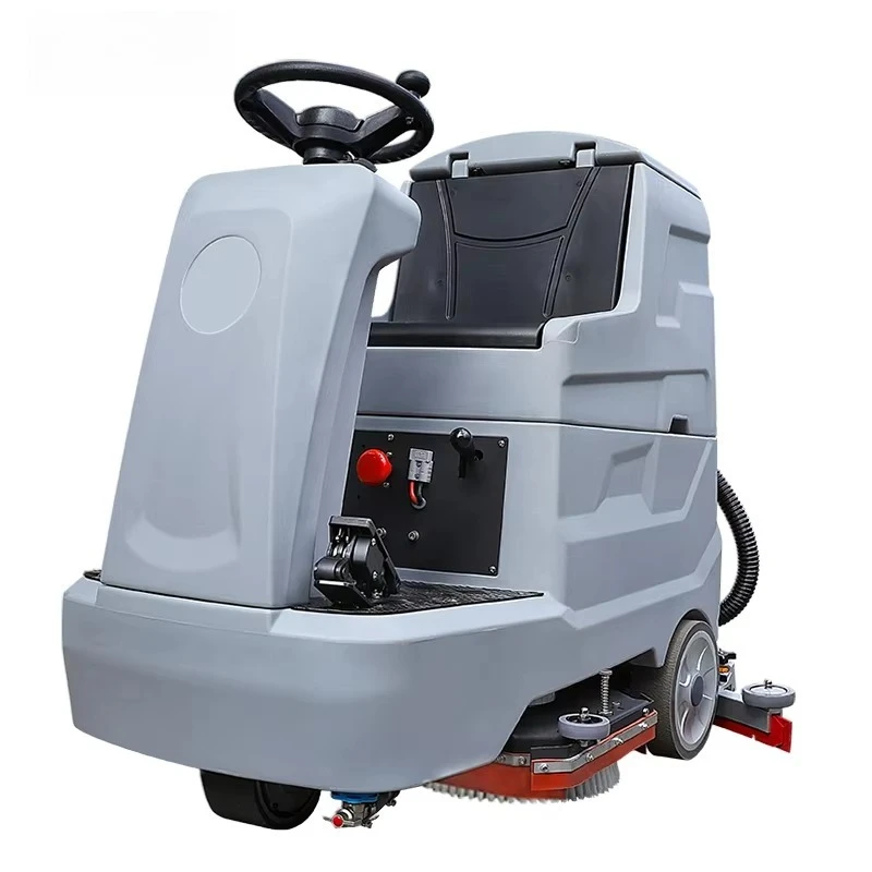 MultiFunction  Automatic Floor Cleaning Machine Industrial Stone Floor Scrubber Hot Selling  with Dual Brushes