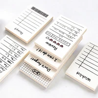 Minimalist Mini Notepad, Tearable Daily To-Do List Planner for Students, Small Notebook for Notes and Memos