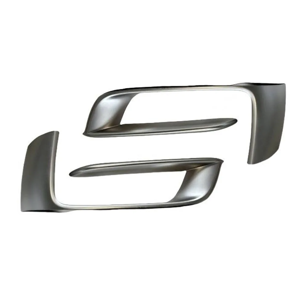 For BMW X5 2014-2018 Silver Bumper Cover Front Bumper Grille Silver ABS Plastic Construction Heat Resistant Material