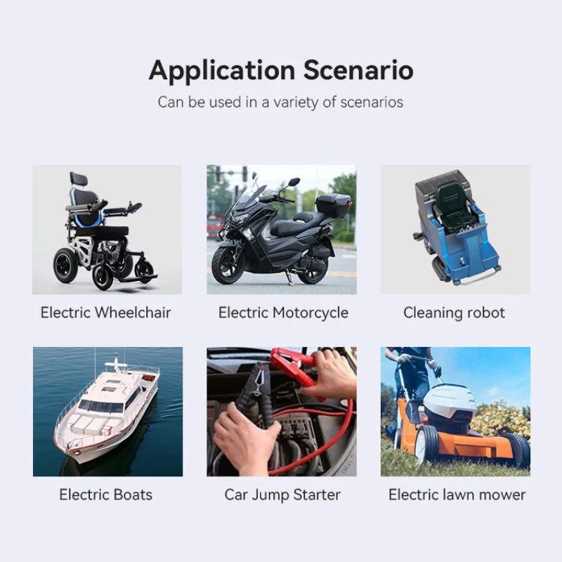 Customized 12V 24V 36V 48V Rechargeable Lifepo4 Storage Battery 50Ah 100Ah 200Ah 300Ah RV Marine Cart Lithium Battery