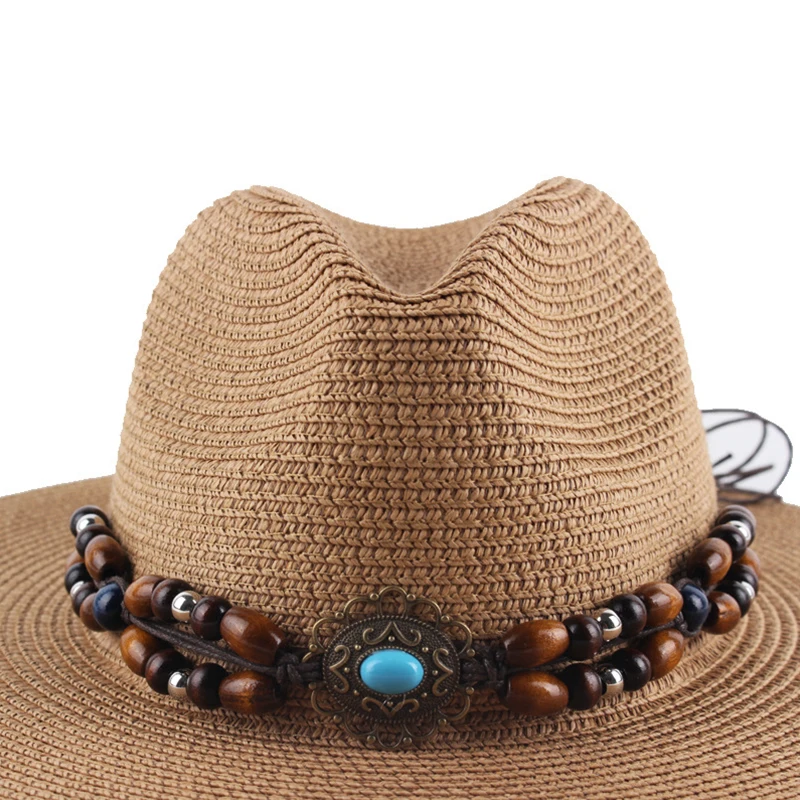 Ethnic Style Hat Bands Fashion Summer Cowboy Hat Bands for Women Men High Quality Vintage Belt Band DIY Hat Accessories