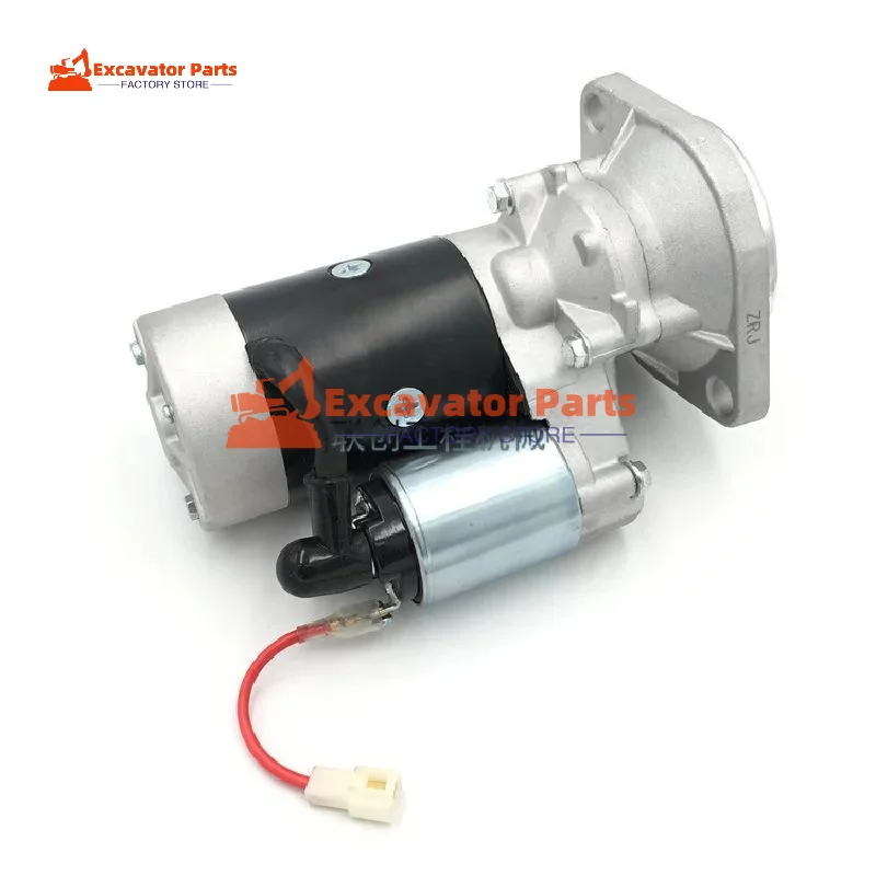 For yanmar VIO 4TNV88 Engine Starting Motor15 Tooth starter Jade1 Firewood 50 Sunward SWE 50 Excavator Parts