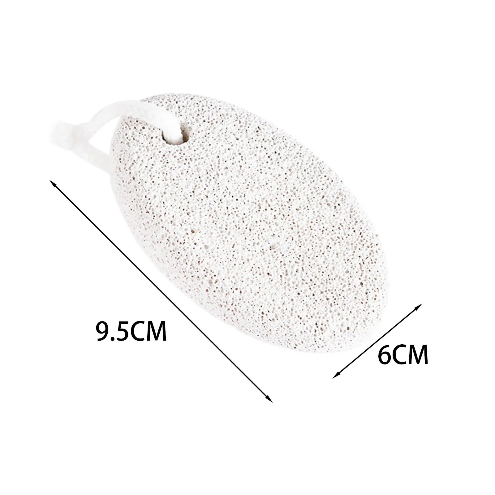 男性と女性のためのポータブルフットプーリーストーン,糸くずの出ない生地,2個