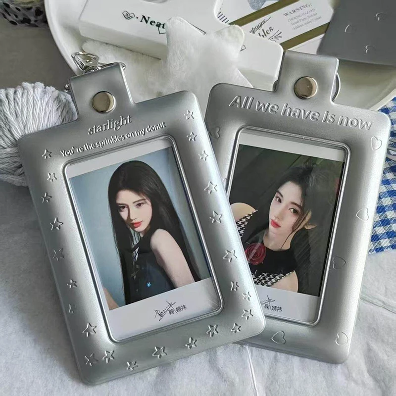 Kpop Photocards Holder Acrylic 4pcs Set