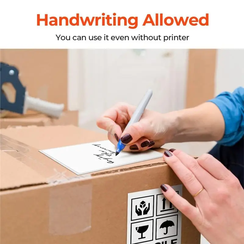 For Most Compatible For Thermal Printer 4X6 Thermal Labels, Direct Printing Clear And Sharp Shipping