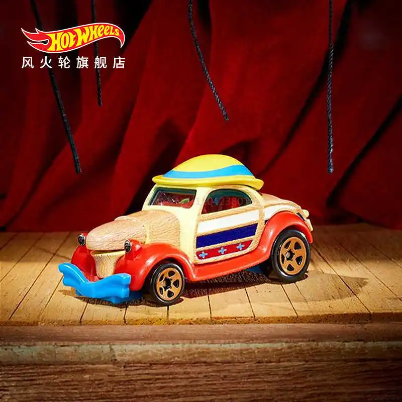Hot Wheels Disney Wind- en vuurwiel Klassiek karakter Kleine auto Kinderspeelgoed Speelvoertuig GCK28 Niet-radiogestuurd model