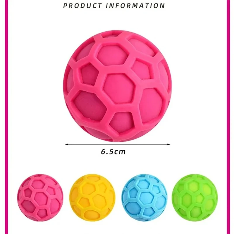 Pelotas antiestrés Taba Honeycomb: juguetes coloridos para apretar de tiro lento, pelota de tenis, recuerdos de fiesta texturizados para niños y adultos