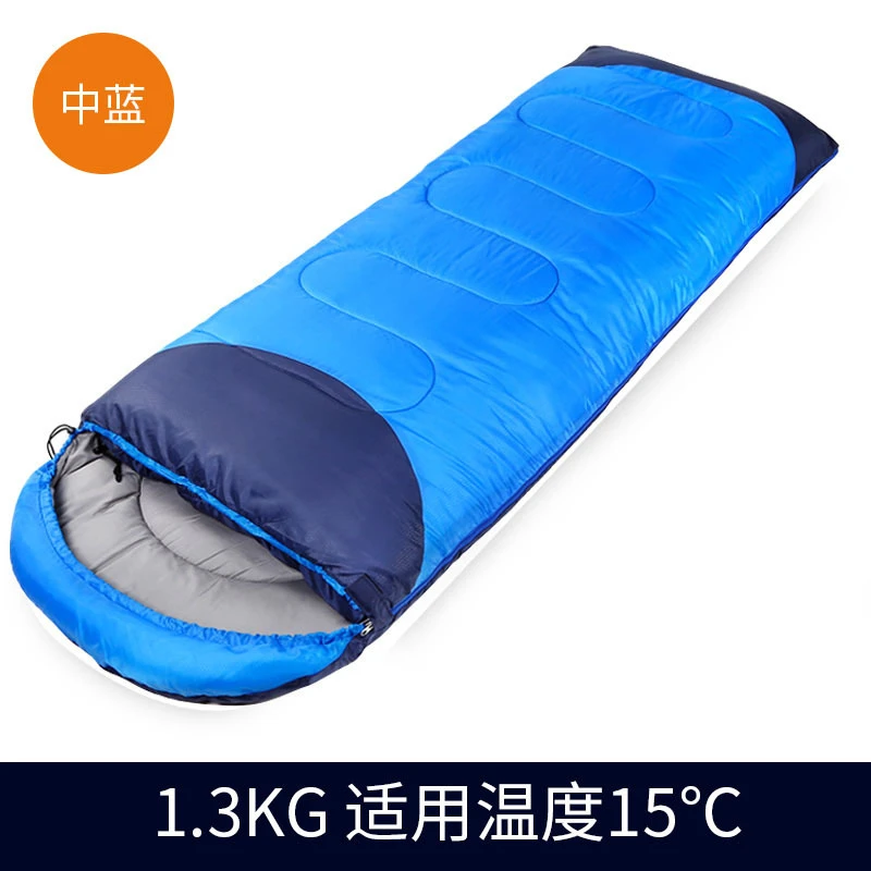 Outdoor Envelope-Style Spring and Autumn Camping Adult Winter Warm Outdoor Sleeping Bag