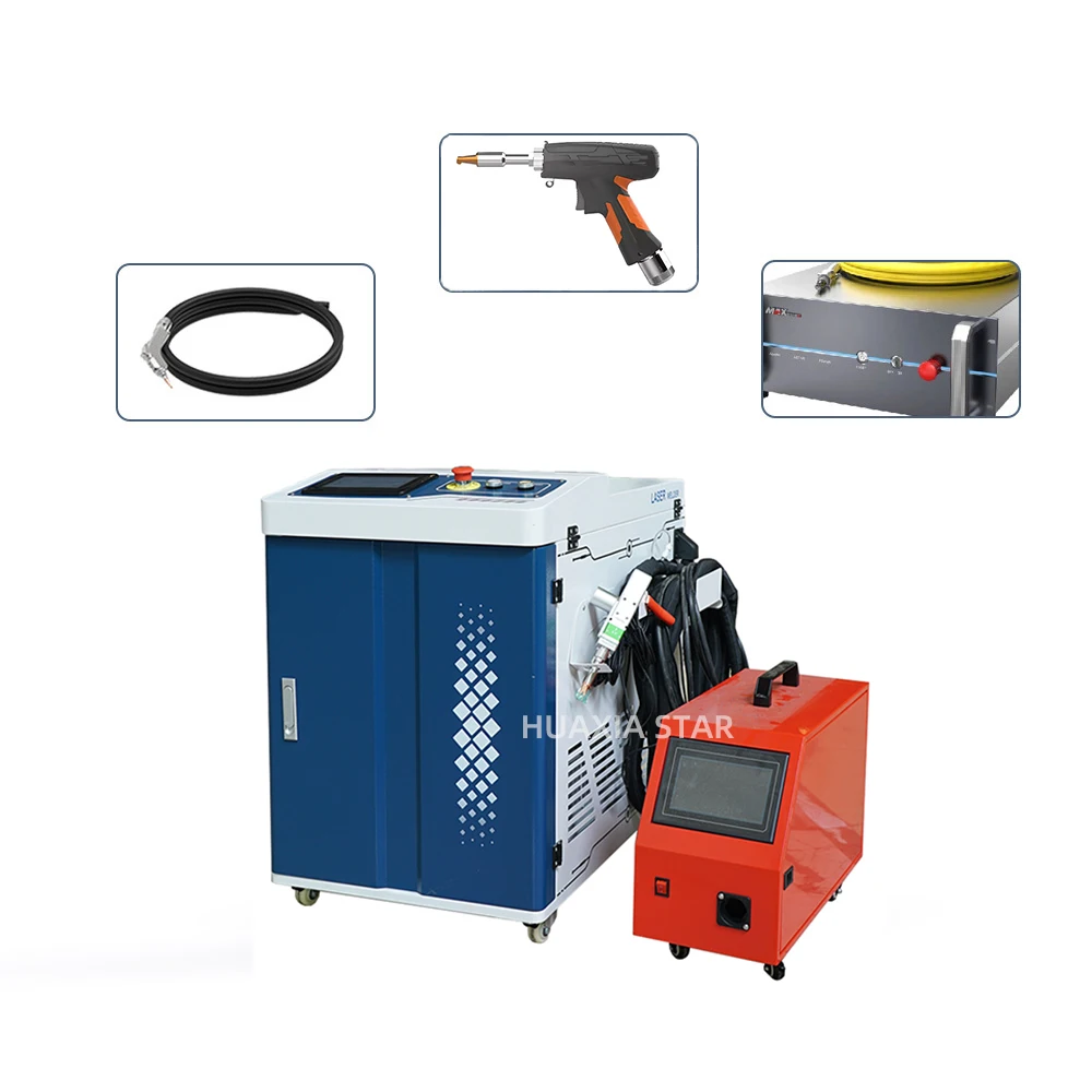 cnc automatic portable handheld fiber laser welding machine for metal stainless steel laser welder 1500w 3 in 1 three in one