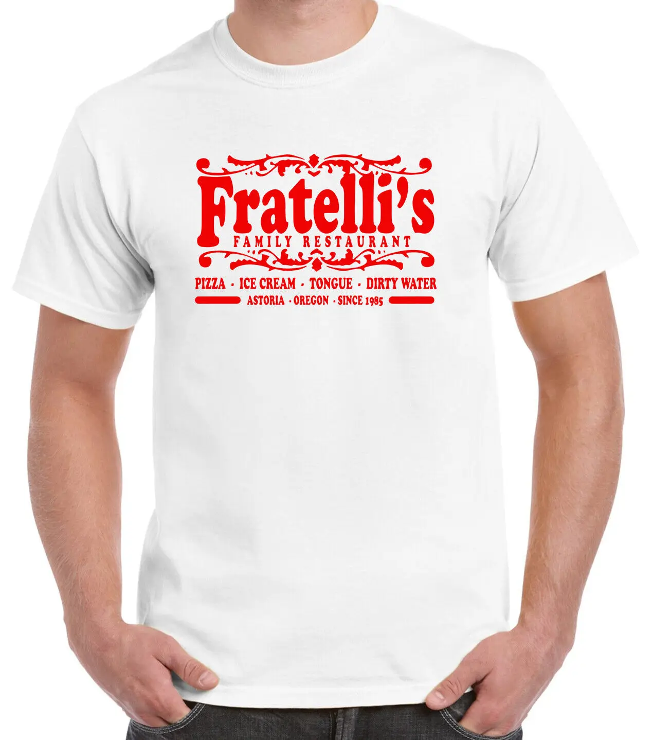 Футболка в стиле ретро по мотивам фильма фрателлис Ресторан 80