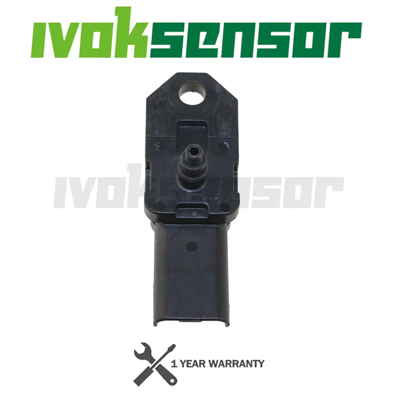 Manifold Turbo Boost Pressure MAP Sensor For 2004-2013 Ford C-Max Fiesta V VI Focus II Fusion Kuga I 1.6 2.0 TDCi 3M5A12T551AC