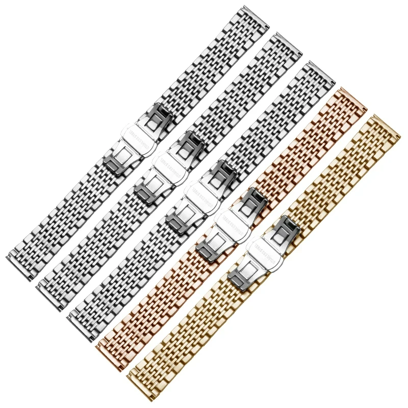 Quality stainless steel watchbands 13mm 18mm thin metal watch chain replacement female strap for LA GRANDE CLASSIQUE series