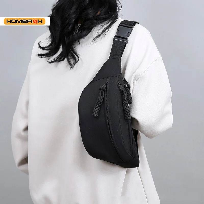 HOMEFISH Freizeittaschen für Damen und Herren, trendige Umhängetaschen, sportliche Brusttaschen, einzigartige und vielseitige Taschen – Detail 2