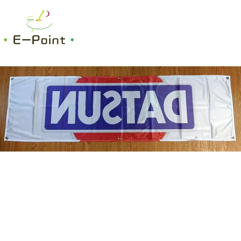 130G 150D Material Japan Datsun Car Banner 1.5ft*5ft (45*150cm) Size for Home Flag Indoor Outdoor Decor yhx010