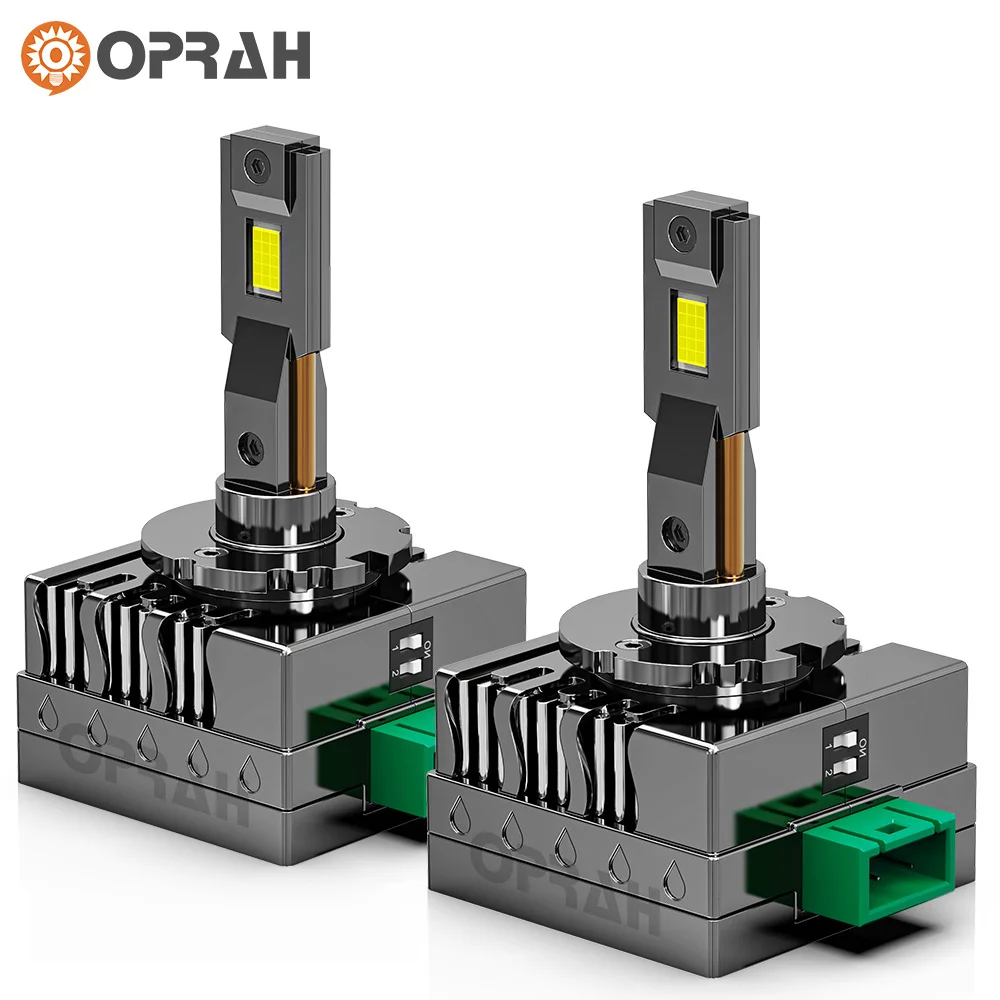 

Светодиодные фары Oprah D1S D3S Canbus CSP D4S D5S D2S D8S Led лм 80 Вт супер яркие D1R D4R D2R D3R D Series Автомобильные фары 2 шт.