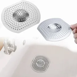 Aluminum Sink Filter Hole Bathtub Hair Catcher Stopper Sewer Drain Strainer Basin Sink Waste Filter Plug for Kitchen Bathroom