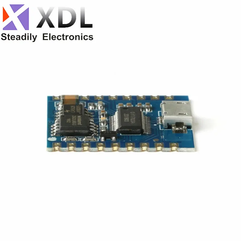 10Pcs DY-SV17F Audio Module Mini MP3 Player IO Trigger USB Download Flash Voice Module