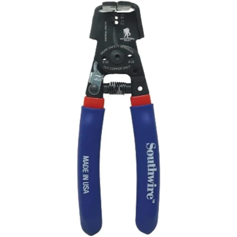 

Wire Stripper and Cutter for Romex NMB Jackets, Dual Function Strips 12/2 & 14/2 Wires and AWG Solid Wire, Easy to Use Tool