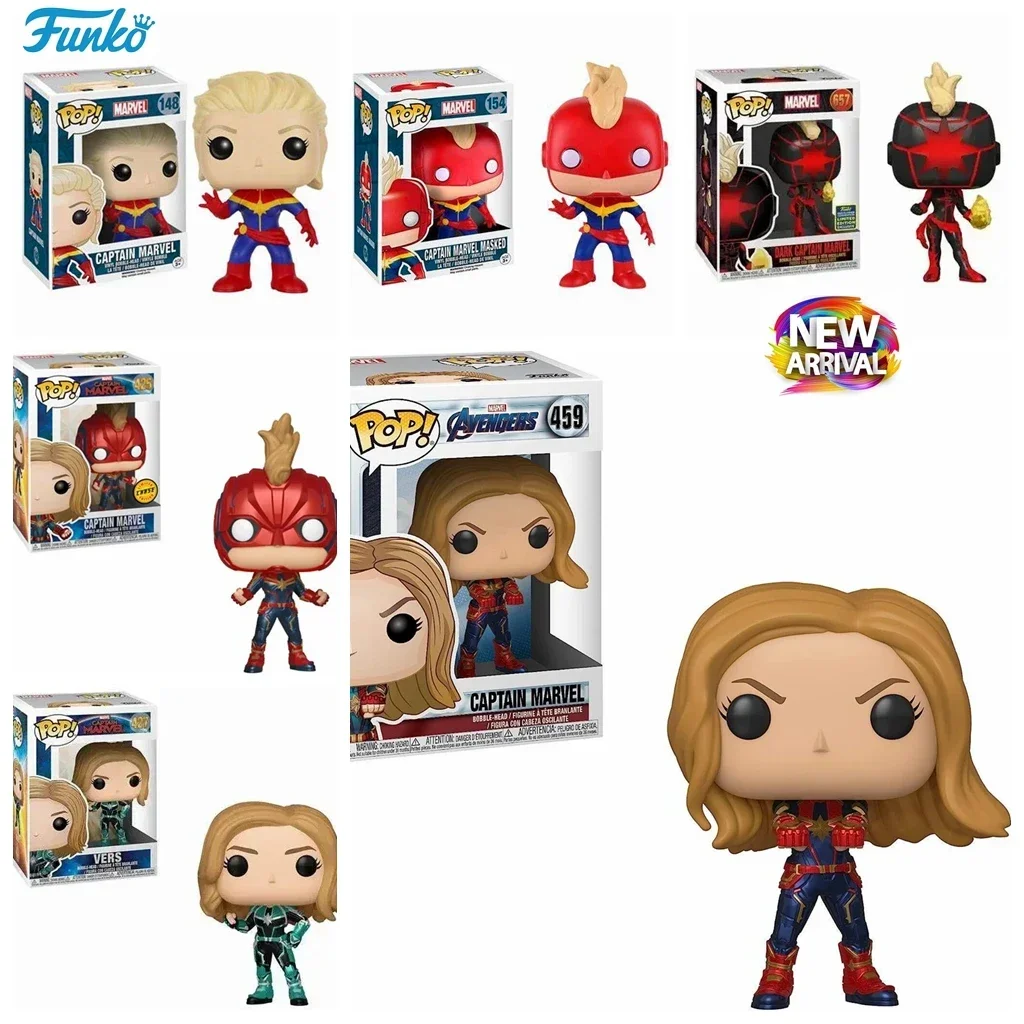 Nuevo FUNKO Pop 657 #   Capitán Oscuro Marvel enmascarado 154 #   459 #   425 657 434 148 VERS 427 #   Figura de vinilo, regalo de fiesta, juguetes de colección