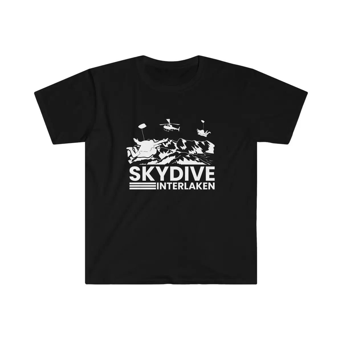 Skydive Interlaken Switzerland T Shirt