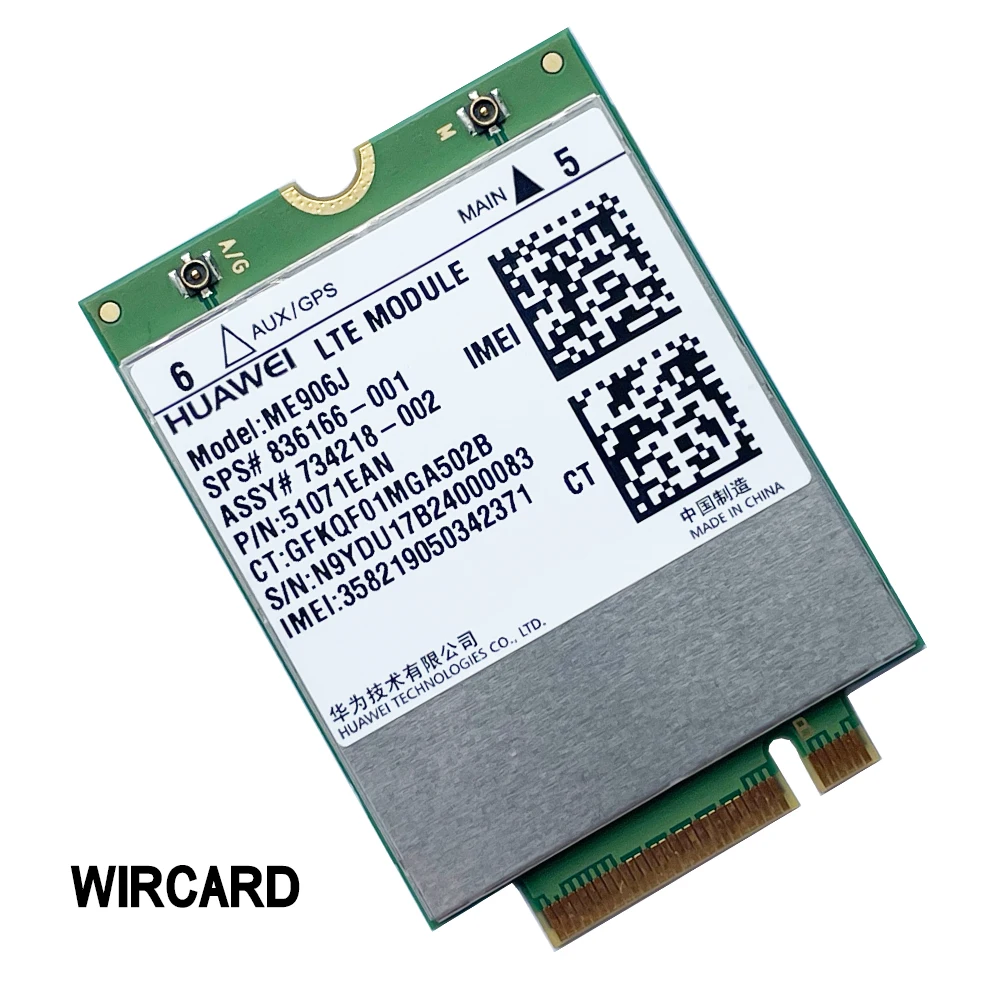 ME906J FDD LTE 4G Card M.2 For B1/B11/B18/B19/B21 HP LT4225 Module