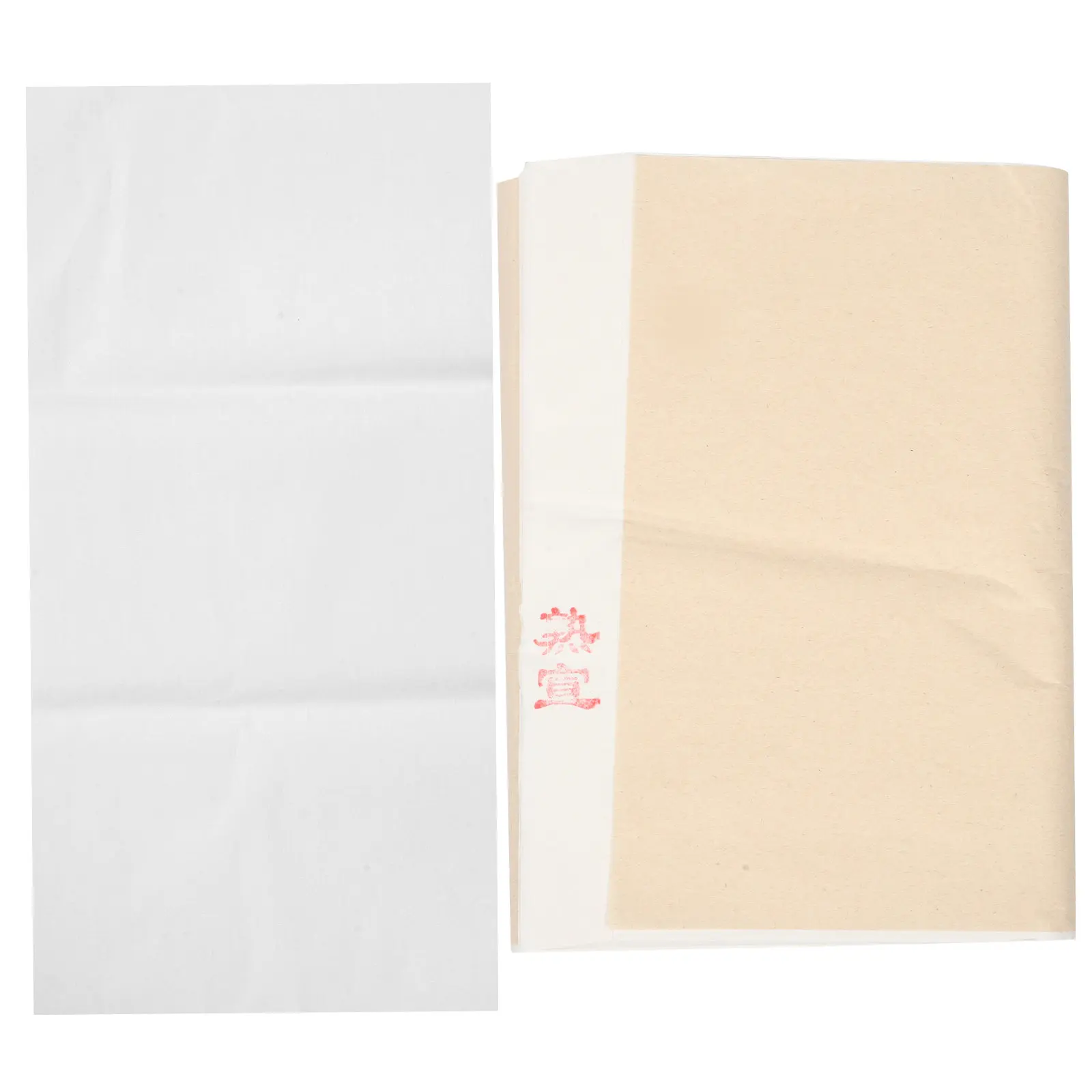 100-fogli-di-carta-xuan-ideale-per-esercitarsi-nella-calligrafia-cinese-carta-di-riso-liscia-e-assorbente-perfetta-per-principianti-e-artisti