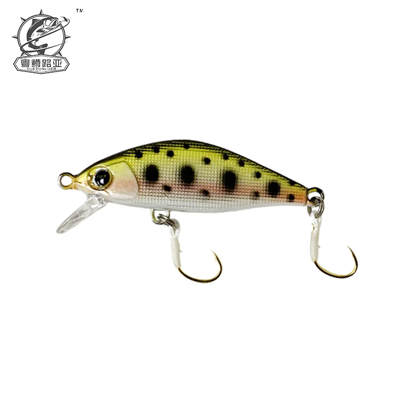 1Pcs Japanese Design 45mm 4g Sinking Minnow Fishing Lure  Artificial Plastic Hard Bait For Trout Bass Perch Pike Fishing Tackle