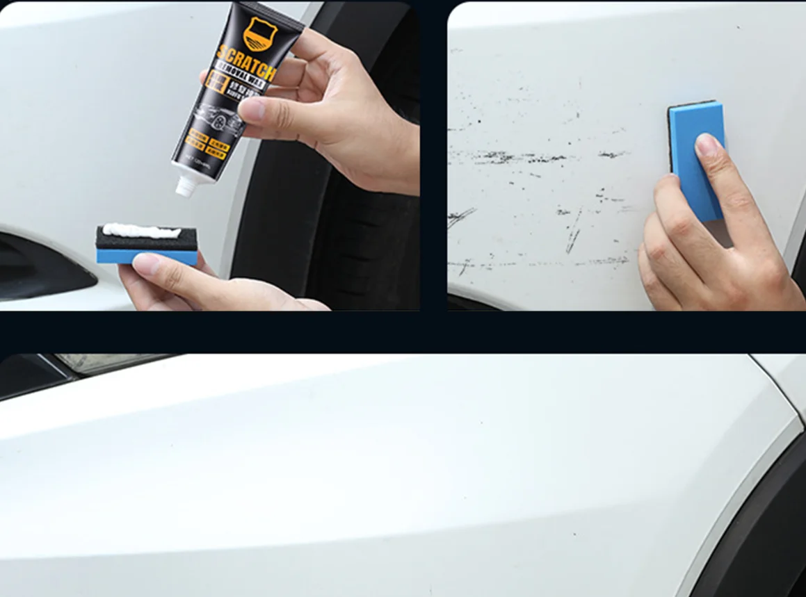 

Восковая губка для защиты автомобиля от царапин, 128 мл