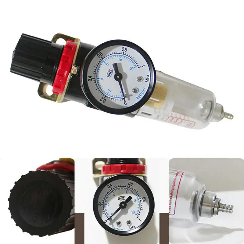 Airbrush Compressor Air PRESSURE REGULATOR Gauge Water Oil Trap Moisture Filter AFC2000 AFR-2000 Oil-water Separator Tools