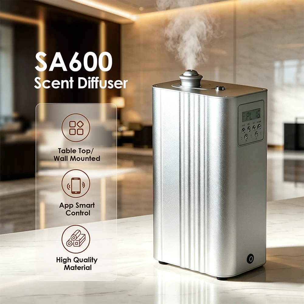 CNUS SA600 Hotel Lobby Commercial Scent Machine Floor Stand Wall Mount Factory Direct OEM Custom Bulk Wholesale Aroma Diffuser