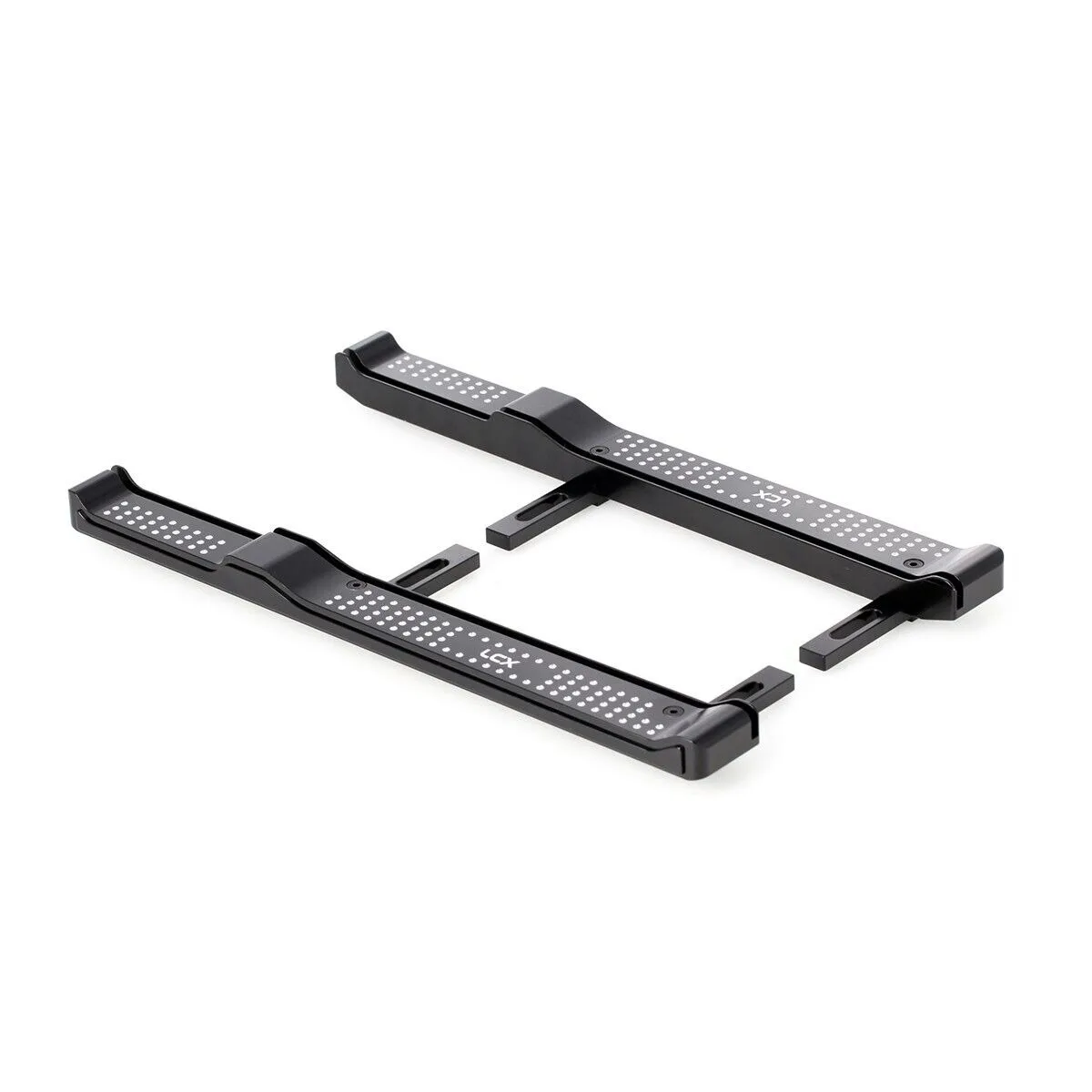 LCX Racing 1/6 RC Crawler CNC Aluminum Rock Sliders Side Step Running Board for Axial SCX6 Upgrades Parts Accessories