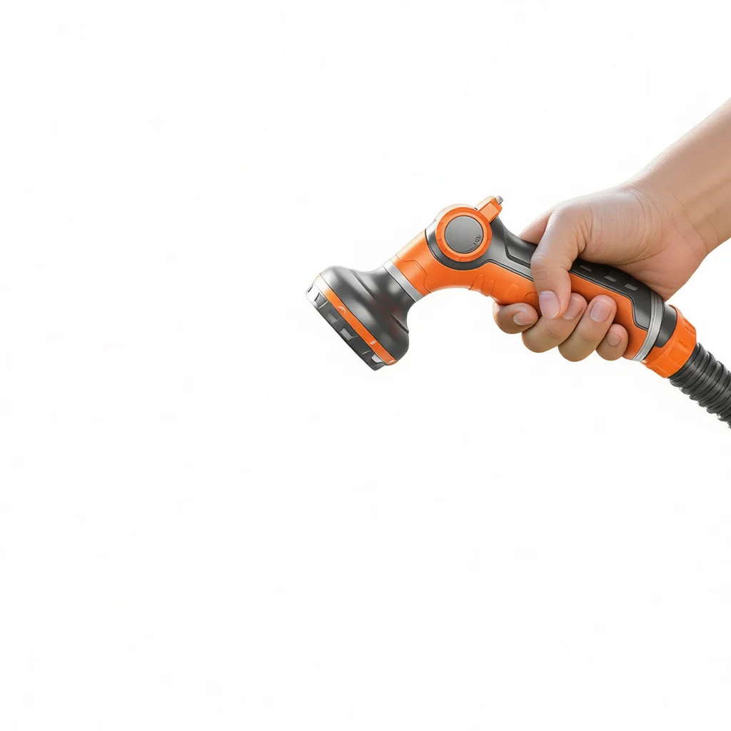 Pro Garden Irrigation Sprayer Adjustable Water Pressure Gun Nozzle Comfortable Rubberized Grip For Outdoor Lawn Flowers Watering