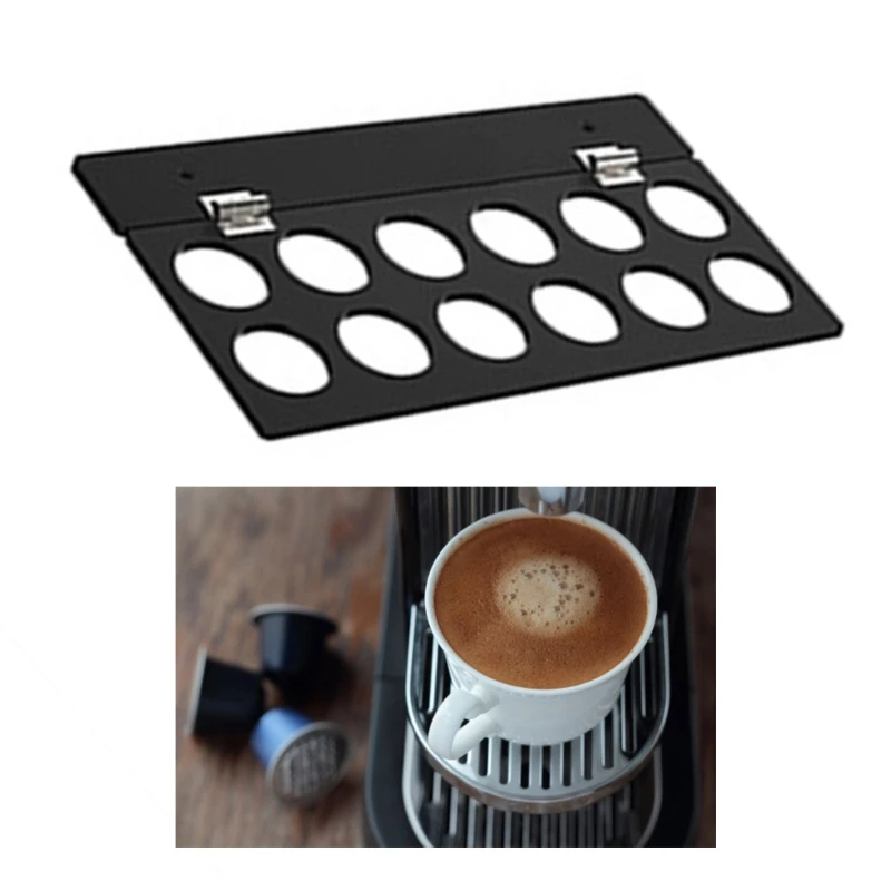 Coffee Pods Stand Coffee Pods Shelf Acrylic Coffee Pods Holder for Coffee Pods